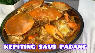 KEPITING SAUS PADANG  RESEP SEDERHANA [upl. by Madalena]