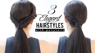 Elegant hairstyles with ponytails [upl. by Maupin357]