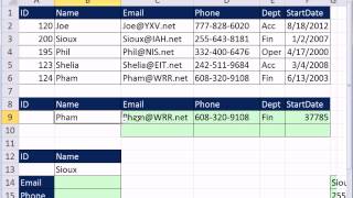 Excel Magic Trick 883 OR VLOOKUP Lookup One Thing OR Another and Get Correct Record [upl. by Illoh]