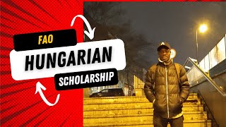 FAO Hungarian ScholarshipMore scholarship updates from Hungary for international students [upl. by Grobe85]