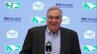 UND Football  Bubba Schweigert Weekly Press Conference  102124 [upl. by Yendys728]