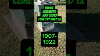 Most Unique Headstone cemetery haunted graveyard [upl. by Yennaiv]