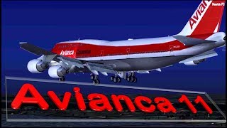 Vuelo 11 de Avianca  Peligro invisible Reconstrucción [upl. by Jopa]