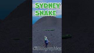 Sydney Snake with a belly ache 3danimation blender fart [upl. by Sanderson]