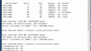 Управление дисками в CentOS 57 [upl. by Cristian402]