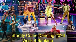 Strictly Come Dancing 2024  Week 4  All Performances Ranking [upl. by Yenaffit]