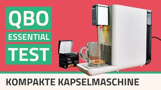 Qbo ESSENTIAL im Test  kleine KapselKaffeemaschine [upl. by Notnilc]