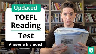 TOEFL Reading Practice Test With Answers [upl. by Eelrihs]