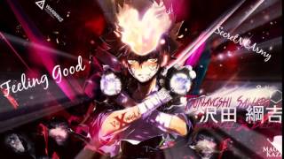 Nightcore  Feeling Good  Lyrics [upl. by Hubey]