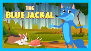 THE BLUE JACKAL  Kids Stories Animated Stories For Kids  Tia ampTofu Storytelling  English Stories [upl. by Suehtomit]