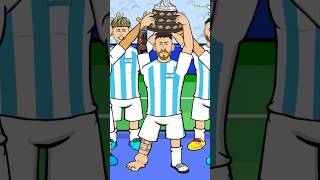 Messi wins Copa America🏆 copaamerica messi argentina [upl. by Dimmick]