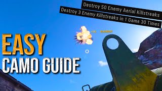 How to Destroy AERIAL KILLSTREAKS with Launchers in Cod Vanguard Gold Launchers Guide [upl. by Cleo]