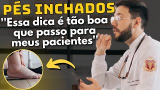 PÉS INCHADOS 6 DICAS CASEIRAS PARA MELHORAR A CIRCULAÇÃO [upl. by Airod]