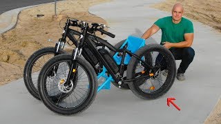 How to Build an Off Road Wheelchair From 2 Electric Bikes [upl. by Luhe575]