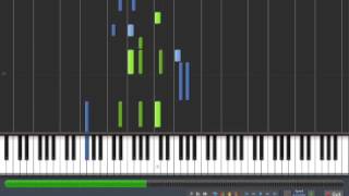 Beethoven  Piano Sonata 23  Appassionata  2nd Movement Synthesia Piano Tutorial [upl. by Neenahs]