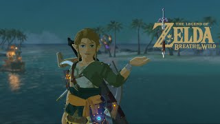 quotNEWquot Twilight Princess Ordon Armor in Breath of the Wild BOTW MODS [upl. by Niwre]