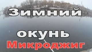 Зимний окунь на спиннинг  Микроджиг [upl. by Aieka944]