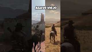 MAPA DE MEXICO RDR 1 VS RDR 2  reddeadredemption games [upl. by Ynohtnael]