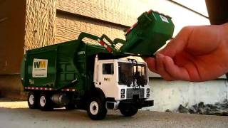 First Gear Residential FrontLoad Garbage Truck [upl. by Auqinaj]