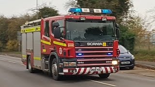 KFRS Driver Training Unit responding through Faversham [upl. by Thirion]