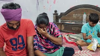 Faimly vlog ll guys bhen de husband nu ki hoya 😔llTest krvaye sade Meenuseeravlog [upl. by Snevets]