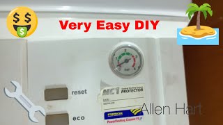 How to top up your Worcester Bosch Boiler with an Internal Filling Key [upl. by Erny]