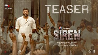 Siren  Official Teaser  Jayam Ravi Keerthy Suresh  GV Prakash Kumar [upl. by Goggin]