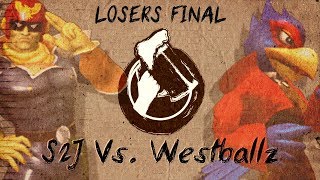 HEIR5  G2  Westballz Falco Vs Tempo  S2J Cpt Falcon  Losers Final  Melee Singles [upl. by Trilley]