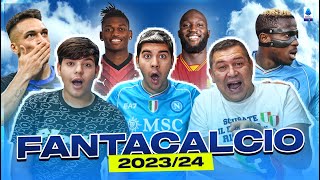 ⚽️🔥 La NOSTRA ROSA al FANTACALCIO degli YOUTUBERS 202324 [upl. by Refinej]