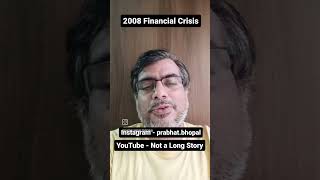 Why 2008 financial crisis started  USA financial crisis explained in hindi  banking crisis [upl. by Atiuqnahs293]