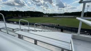 Man arrested for bringing firearm to high school football game [upl. by Llerrot]