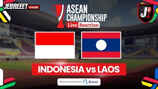 🔴INDONESIA VS LAOS  ASEAN CHAMPIONSHIP 2024  LIVE REACTION [upl. by Lotty859]