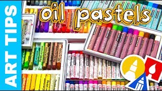 Art Tips  5 Tips For Using Oil Pastels [upl. by Hpesoy]