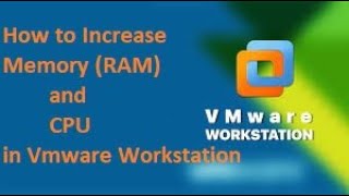 How to Increase Memory RAM and CPU Processor  Virtual Machine  Vmware Workstation  V sphere [upl. by Cheria343]