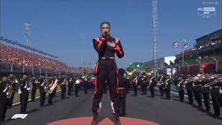 THE NATIONAL ANTHEMS OF NETHERLANDS  FORMULA 1 2021 DUTCH GRAND PRIX [upl. by Hessler545]