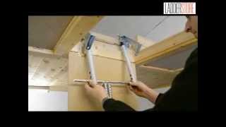 Installing the Youngman Telescopic Loft Ladder [upl. by Admama]