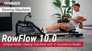 RowFlow 100  Rowing like on the water  HAMMER [upl. by Ardnohsal]