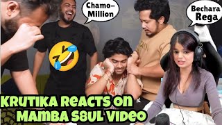 Krutika Reaction On Mamba S8UL Video🧐  CamoMillion🤣 krutika regaltos mamba [upl. by Bocock]