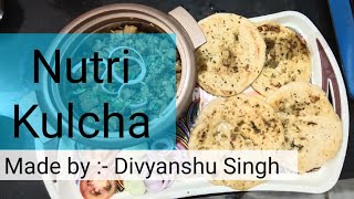 Nutri Kulcha Recipe  Spl for Amritsari Viewers [upl. by Adihsaar]