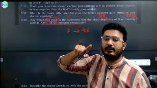 How would you react to the statement that the electronegativity of N on pauling scale is 30 in all [upl. by Emeric293]