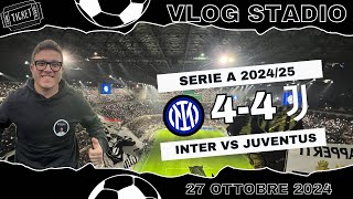 CHE RIMONTA INCREDIBILE  VLOG SETTORE OSPITI INTER VS JUVENTUS [upl. by Jorry925]