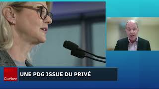 Geneviève Biron à la tête de Santé Québec  entrevue avec le professeur Régis Blais [upl. by Bryce]