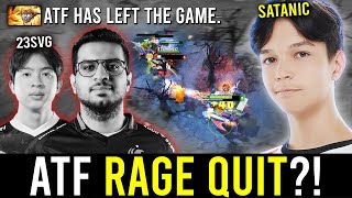 quotAMMARTHETILTEDquot  SATANIC made ATF RAGE QUIT in top lane [upl. by Aksel]