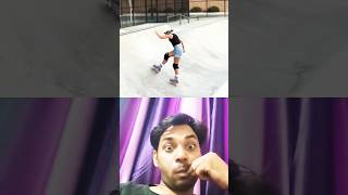 skateboarding skate rollerskating skatepark skating rap hiphop duet reaction shortfeed [upl. by Sension]