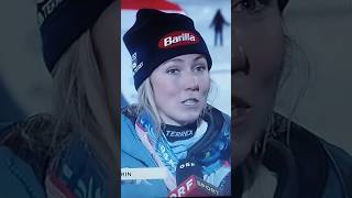 Mikaela Shiffrin Interview Slalom Levi 2024 [upl. by Okimat]