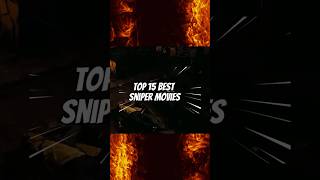 Top 15 Sniper Movies 🔫🤸‍♂️ shorts [upl. by Etak]