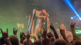 Powerwolf Konzert Vorband Windrose Freitag 25 Oktober 2024 Olympiahalle München Hammerfall [upl. by Ainotna]