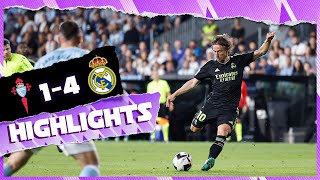 Celta 14 Real Madrid  HIGHLIGHTS  LaLiga 202223 [upl. by Yelroc]