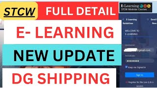 e learning dg shipping  e learning stcw course  dg shipping e learning ShippingUpdates [upl. by Foley347]