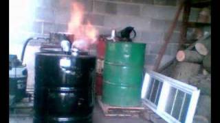 wood gasifier  wood gas  free energy [upl. by Atsev]